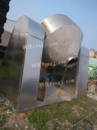 閑置二手不銹鋼雙錐干燥機及工業設備出售
